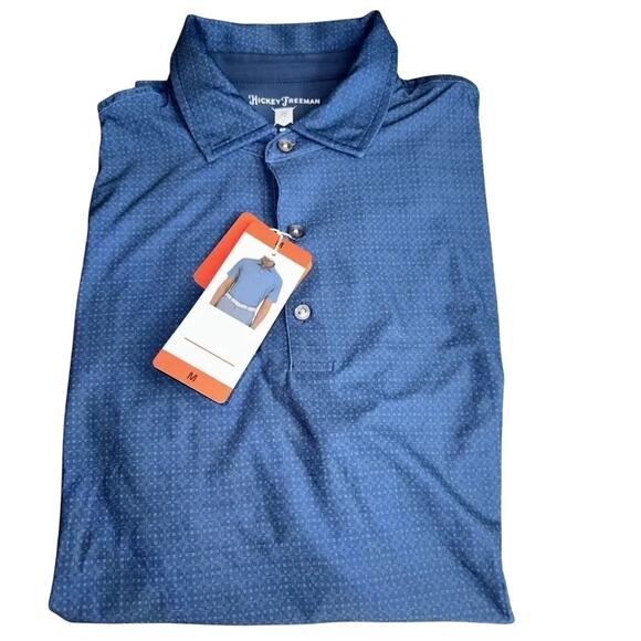 Hickey Freeman Active Stretch UPF 30 Polo with Wicking, Size M, New with Tag - Picture 4 of 10